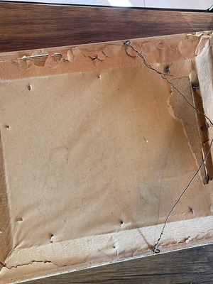 Vintage frame used