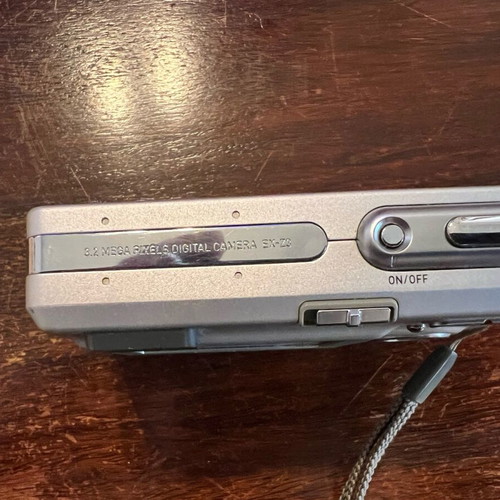 Casio Exilim camera used, 3.2 megapixel without charger