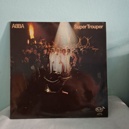 Abba vinyl records used, set of 6