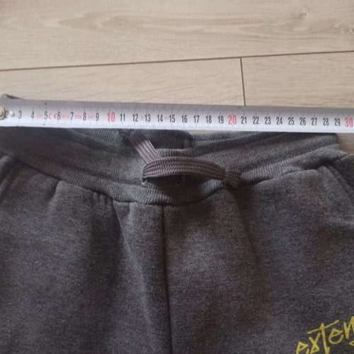 Reflex kids' fleece pants used, grey, size 10