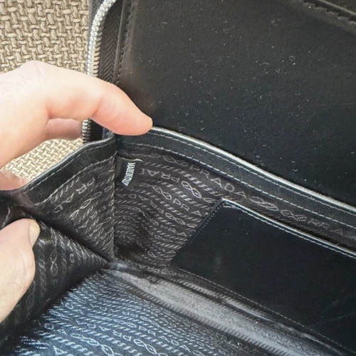 Prada Leather Briefcase black like new
