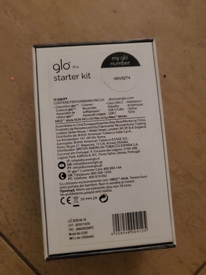 Glo used with box and instructions