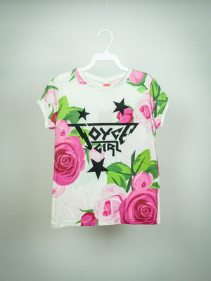 Joyce Παιδικό T-Shirt με τριαντάφυλλα floral σχέδιο μέγεθος 8 καινούργιο