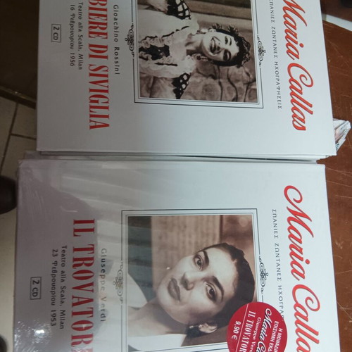 Maria Callas double CD pack new, classical music, 12 sets