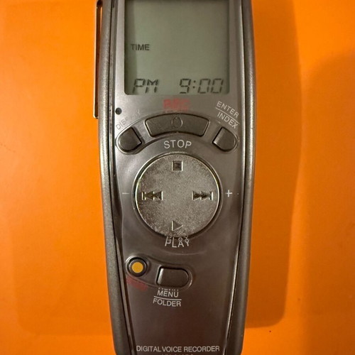 Olympus VN-240 digital voice recorder used