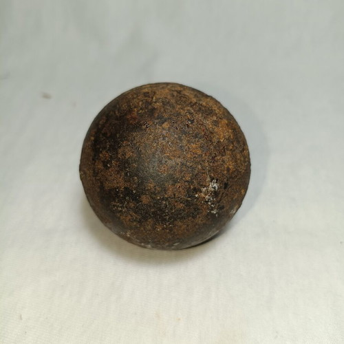 Antique small cannonball late 19th century, Peloponnese, used