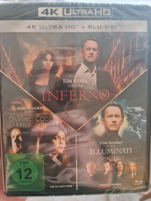 dan brown 4k x3 ταινιες