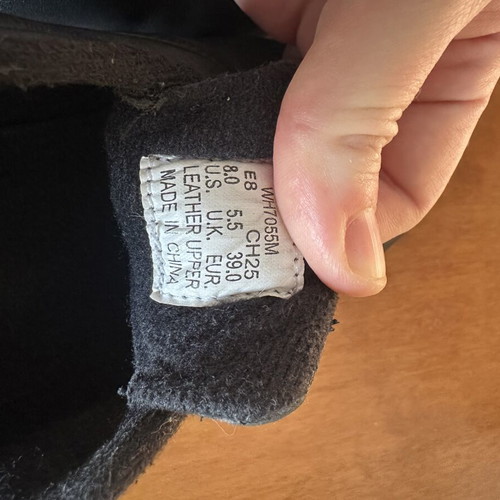 Keds women's ankle boots black synthetic leather like new, size 39