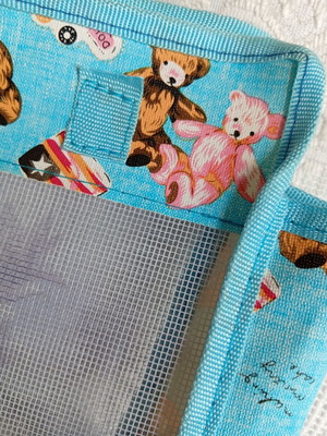 Bag envelope 27x23 cm used with button