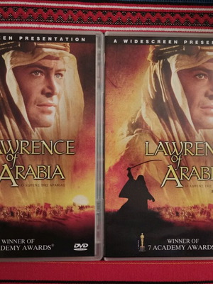 Lawrence Of Arabia DVD like new, adventure biography with subtitles (2 DVDs)