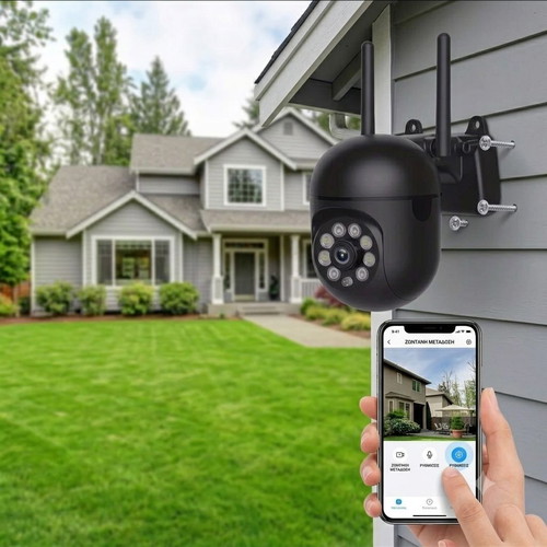 Wireless WiFi Security Camera with Motion Detection and Night Vision