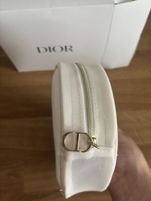 Dior toiletry bag new with embroidered butterflies