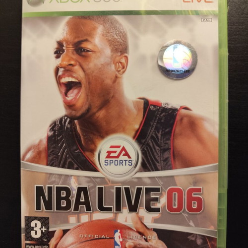 NBA Live 06 EA Sports Xbox 360 like new