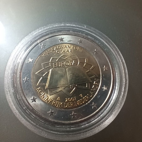 Nederland 2 euro 2007 Rome coin new in capsule