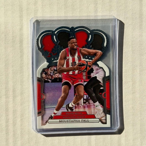 Moustapha Fall Panini Crown Royale Euroleague Card 2023-24 new