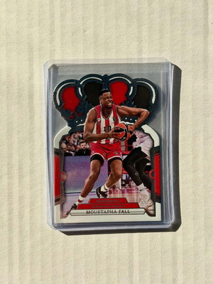 Moustapha Fall Panini Crown Royale Euroleague Card 2023-24 new