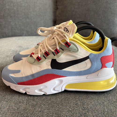 Nike Air Max 270 React Bauhaus sneakers size 39 used, multicolor