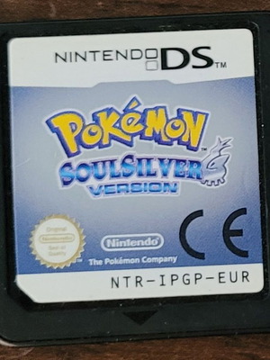 Pokemon SoulSilver DS cartridge compatible with 3DS