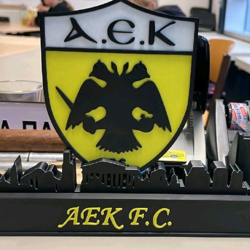 AEK F.C. decorative item new, approx. 25cm