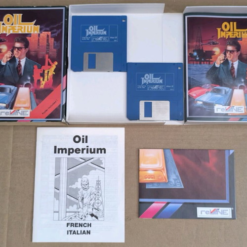 Oil Imperium (reLINE Software) Atari ST like new, complete in box