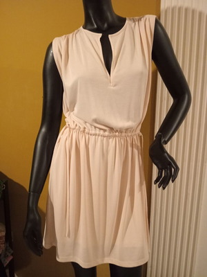 Club Monaco dress new, elastic with double skirt, size S/M, pink