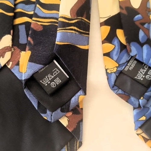 Looney Tunes Ties by Marks & Spencer like new, colorful, Taz design