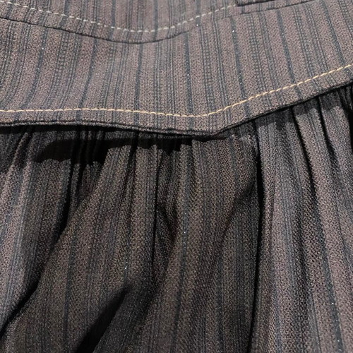 Brown mini skirt with leather belt S used