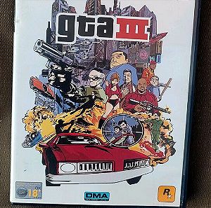 GRAND THEFT AUTO III (GTA III)  PS2 GAME