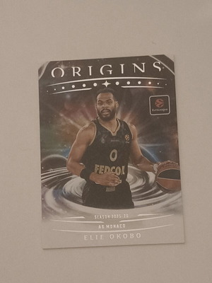 Elie Okobo 2025-26 Panini Euroleague Origins Monaco card