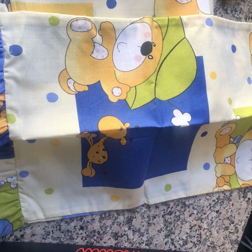 Baby bebe sheet set like new, 2 sheets 120x160, 1 pillowcase 35x50