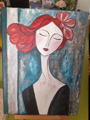 Painting on Canvas new, 40x30 cm