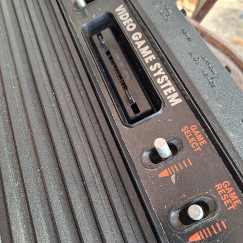 Video Game System used, classic console without cables