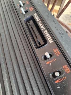 Video Game System used, classic console without cables