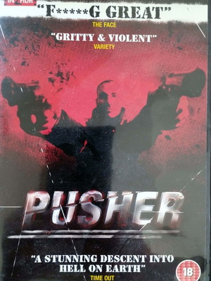 Pusher DVD σαν καινούργιο χωρίς ελληνικούς υπότιτλους