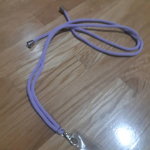Mobile phone cord new, purple lilac