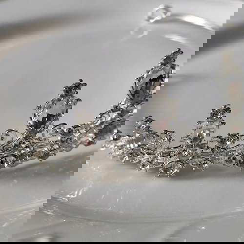 Νυφική τιάρα μαλλιών καινούργια