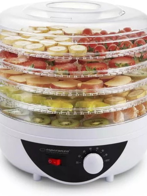 Esperanza Food Dehydrator with 5 Trays and Adjustable Temperature 35-70°C new
