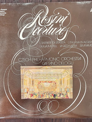 Rossini Overtures vinyl used, classical music