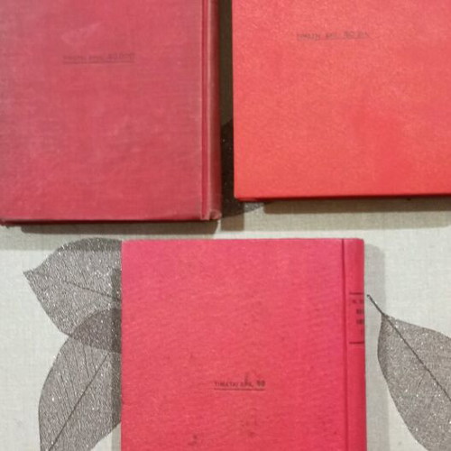 Makedonikon Imerologion used, set 1951, 1954, 1956
