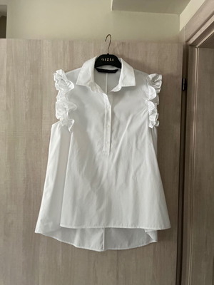 Zara бяла риза употребявана, размер S