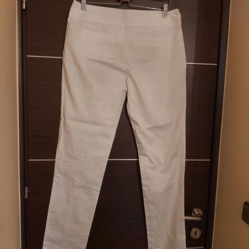 Women's white pants like new, size L
