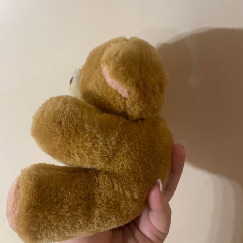 Brown plush teddy bear like new