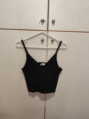 H&M Black Top like new, size S
