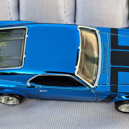 Hot Wheels 2017 RLC '70 Mustang Boss 302 Blue like new, spectraflame blue