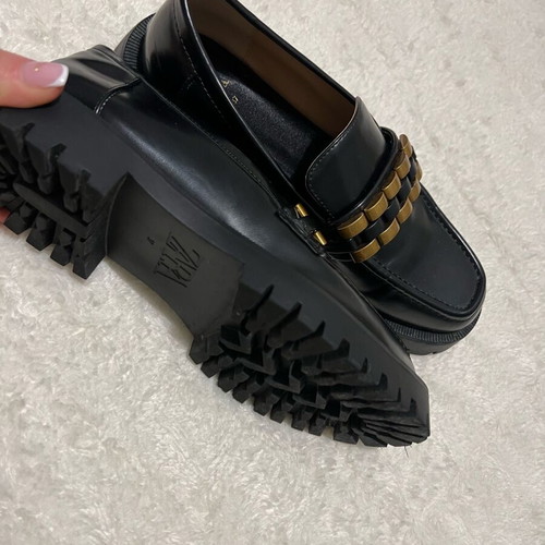 Zara shoes black size 37 like new