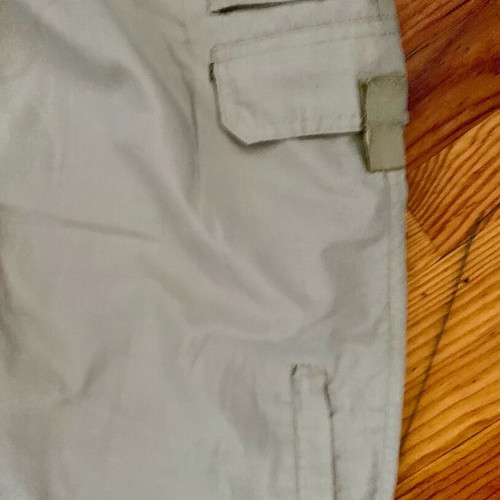 Summer lightweight cargo pants like new, beige, sizes M and L