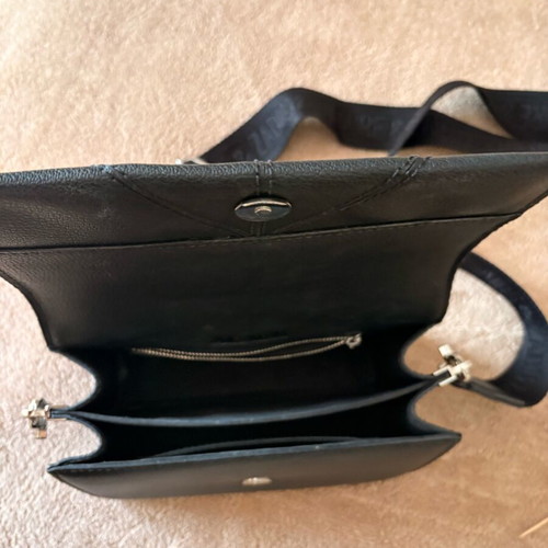 Zadig & Voltaire crossbody bag like new, black