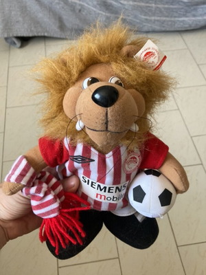 Olympiacos Thryleon plush toy like new with tag