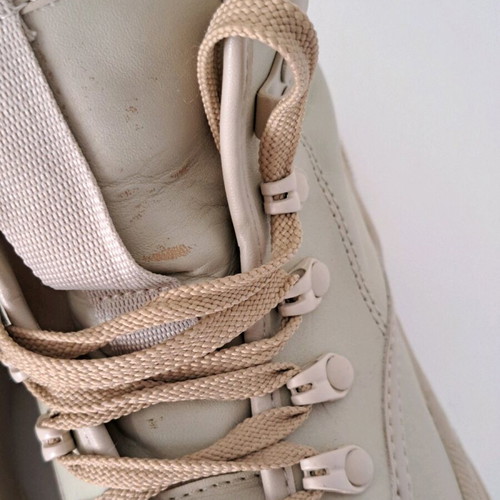 Zara leather boots used, size 38, beige