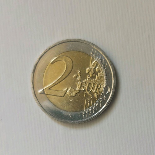 Commemorative 2 Euro Coin used - 200 Years Greek Revolution (2021)